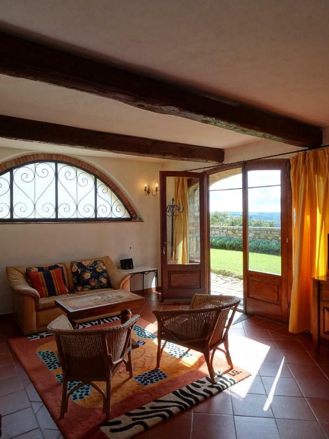 Apartmán Residenza Cornino Castellina in Chianti Exteriér fotografie