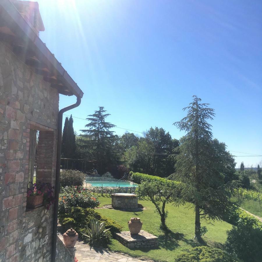 Apartmán Residenza Cornino Castellina in Chianti Exteriér fotografie